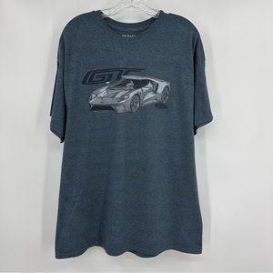 Gildan Dry Blend Ford GT T-shirt Gray Size XL
